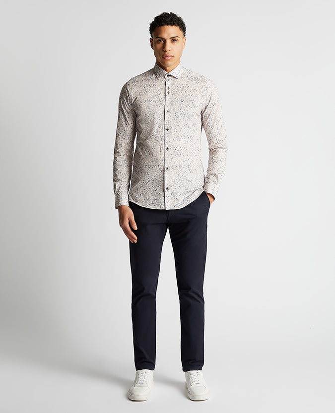 Slim Fit Cotton Stretch Shirt