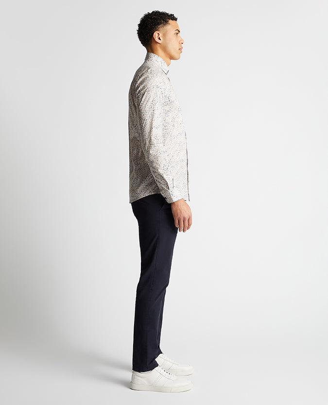 Slim Fit Cotton Stretch Shirt