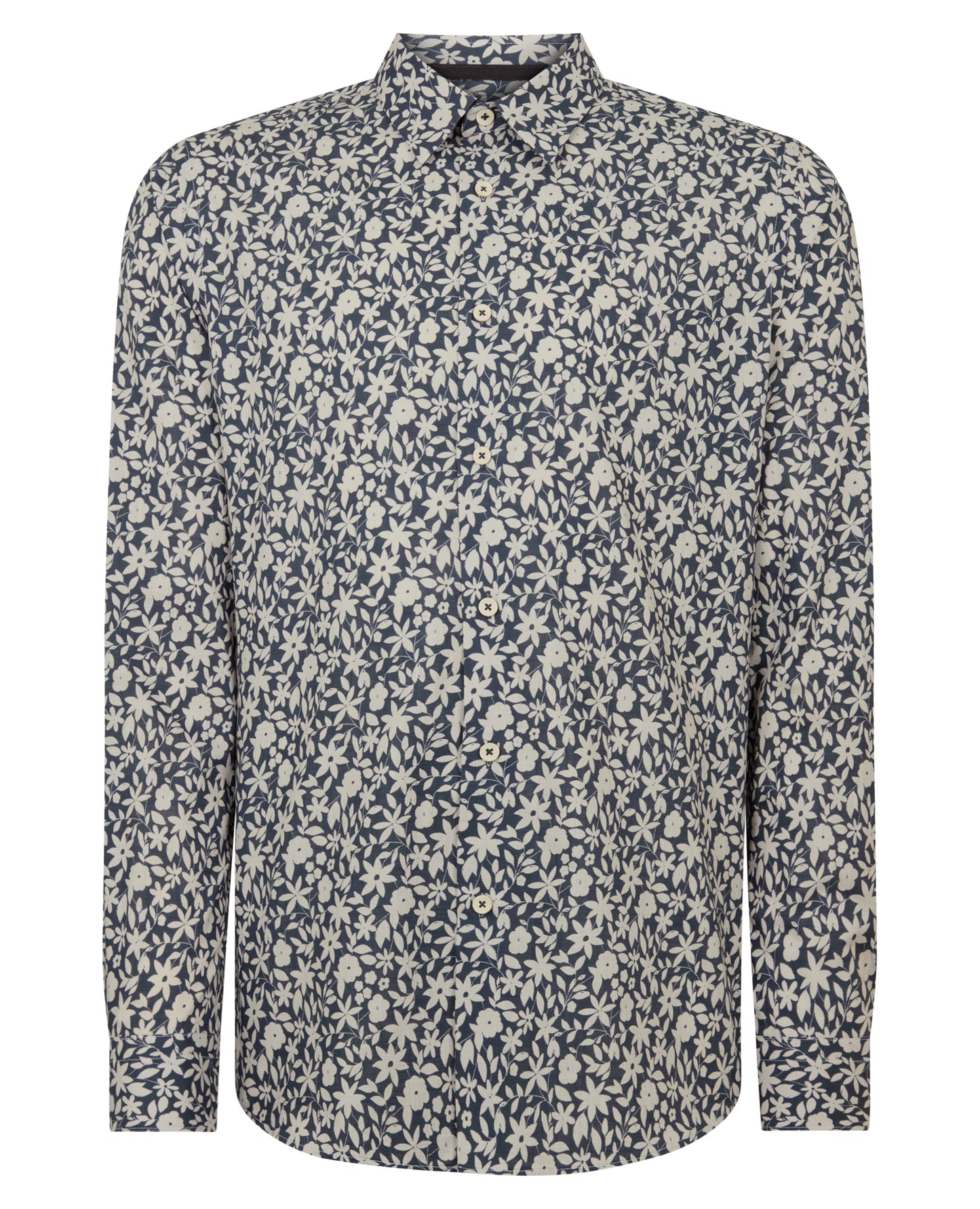 Regular Fit Floral Cotton Shirt