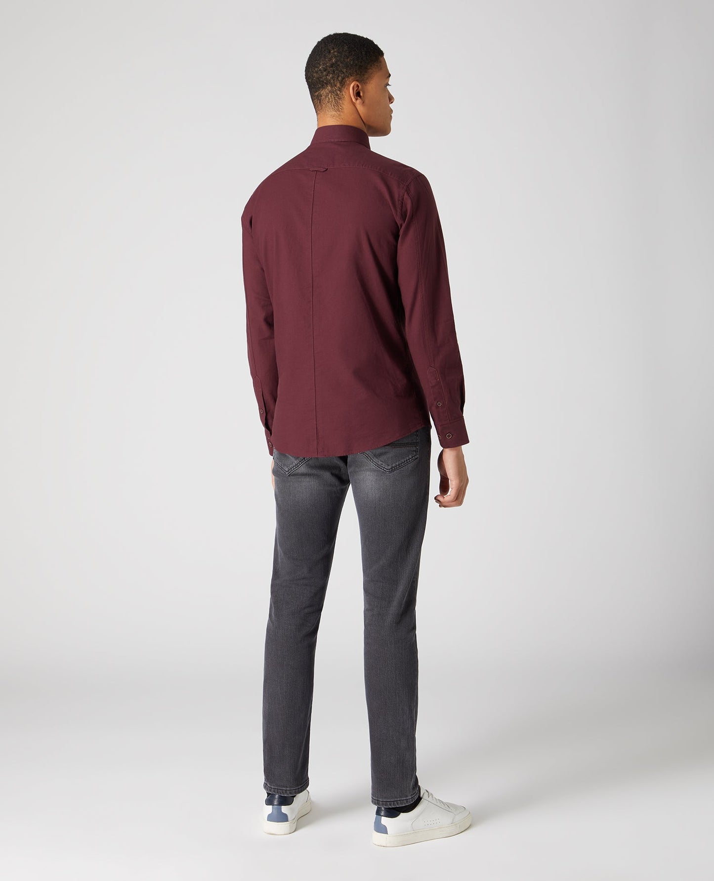 Tapered Fit Oxford Cotton Shirt