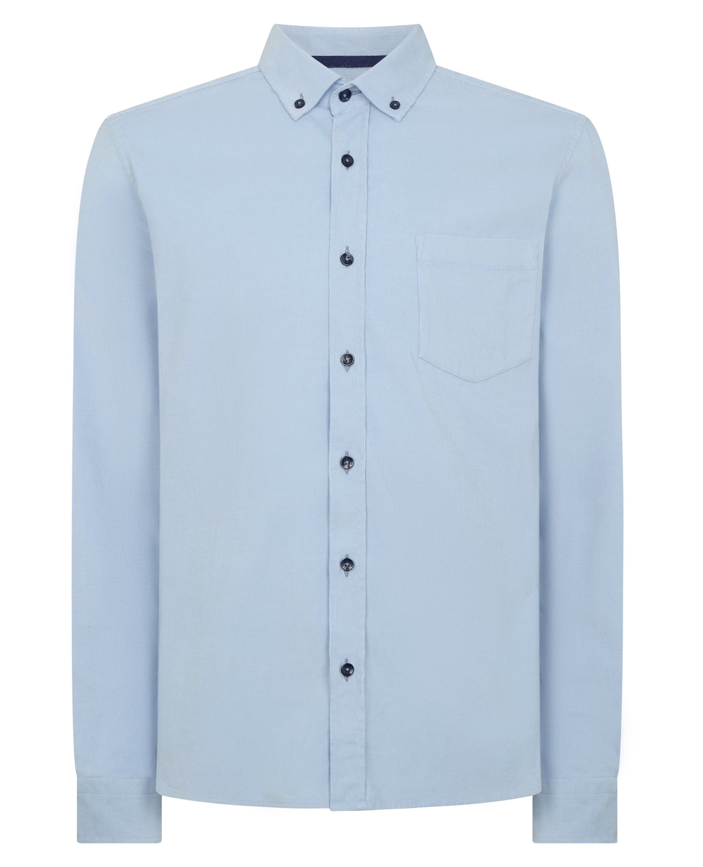 Tapered Fit Micro Corduroy Shirt