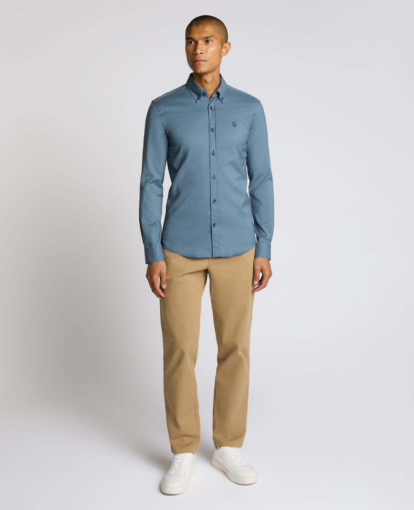 Slim Fit Cotton-Stretch Shirt