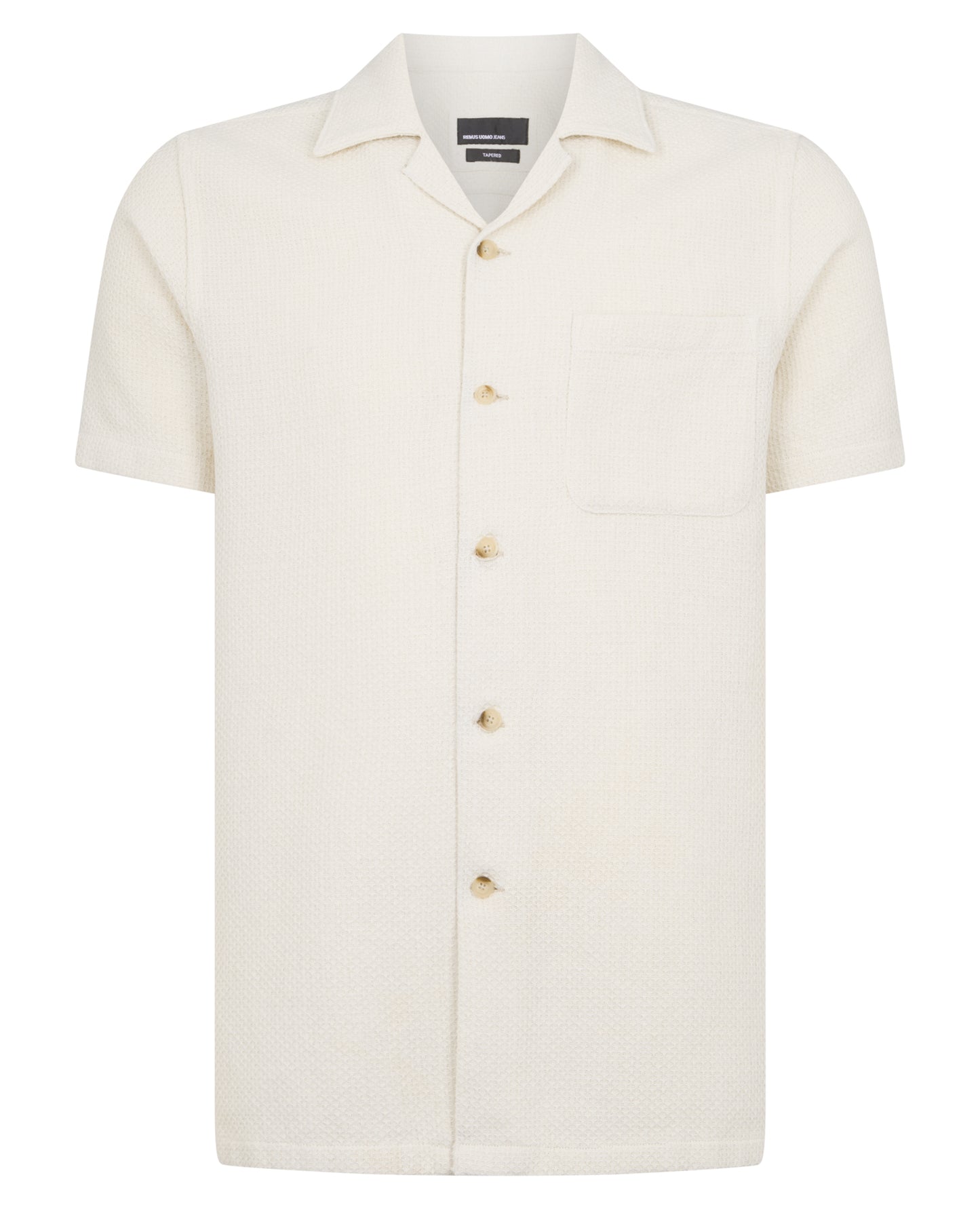 Tapered Fit Textured Shirt