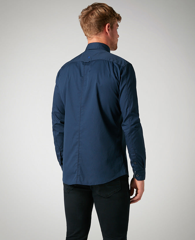 Tapered Fit Cotton Shirt