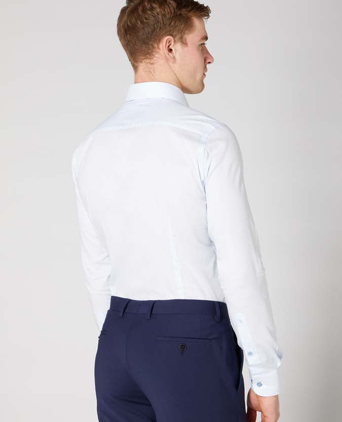 Slim Fit Cotton Stretch Shirt