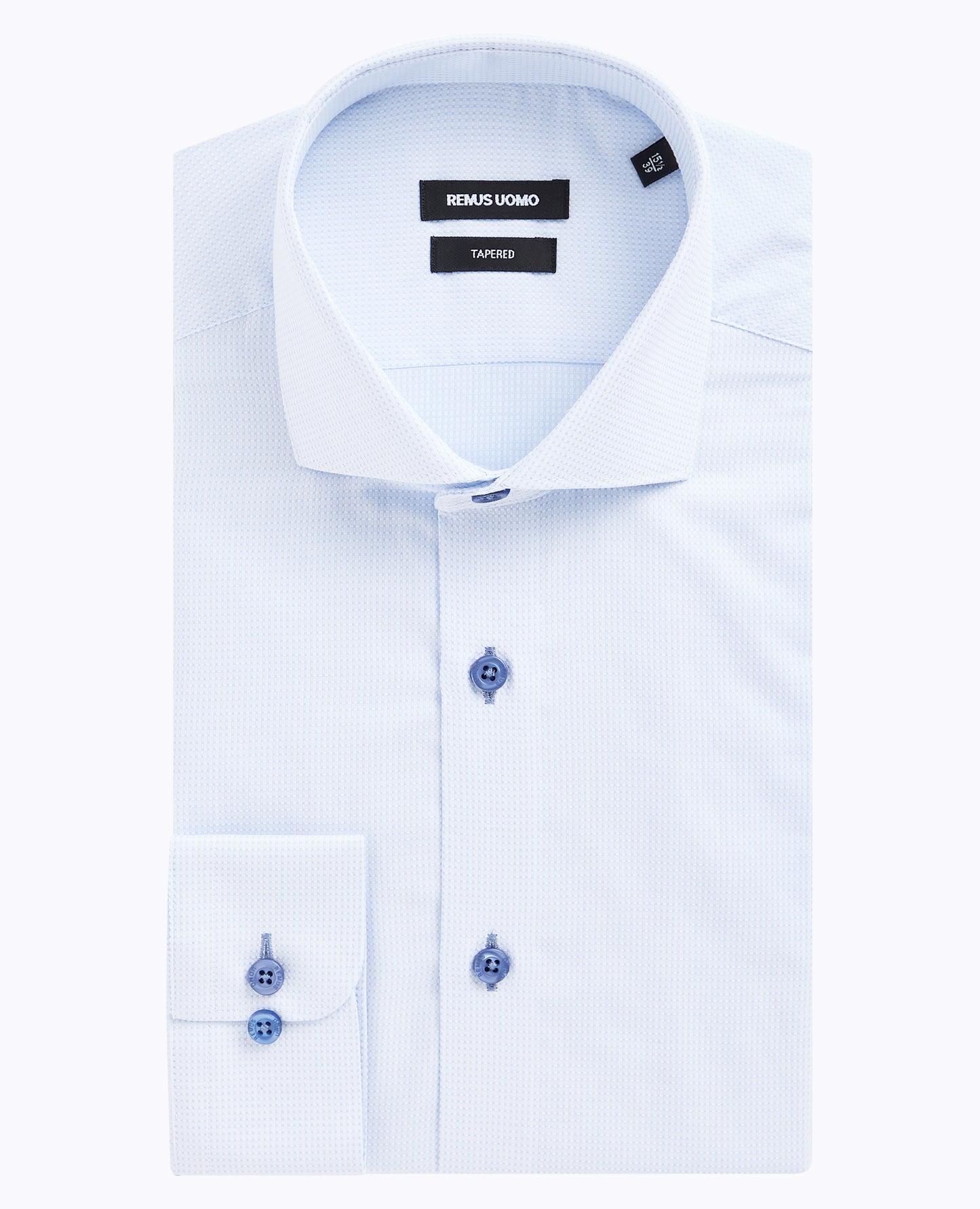 Tapered Fit Print Cotton Shirt