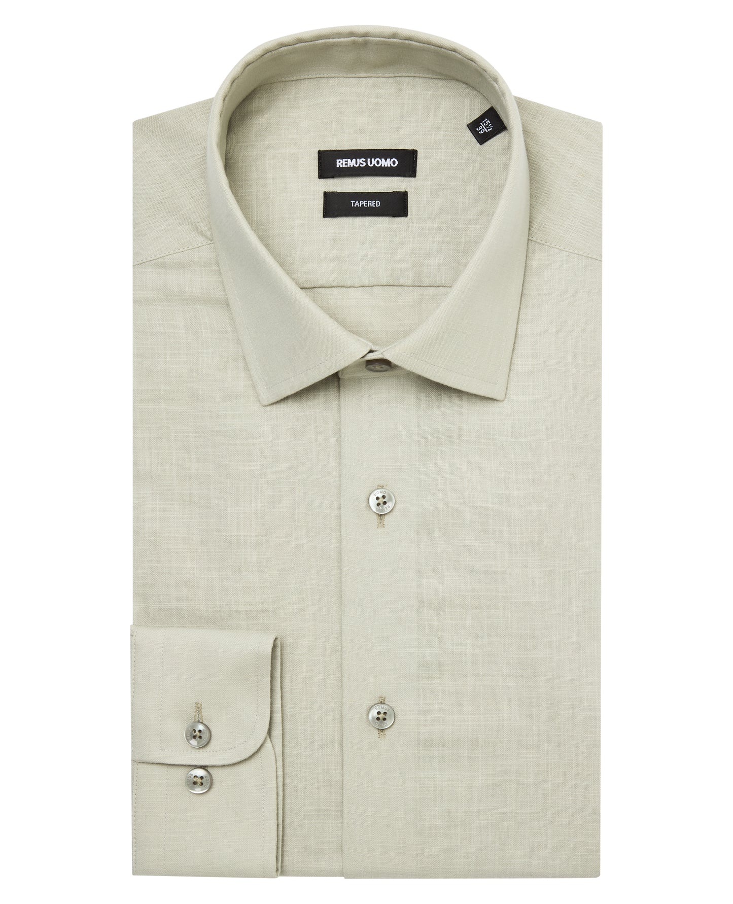 Tapered Fit Pure Cotton Shirt