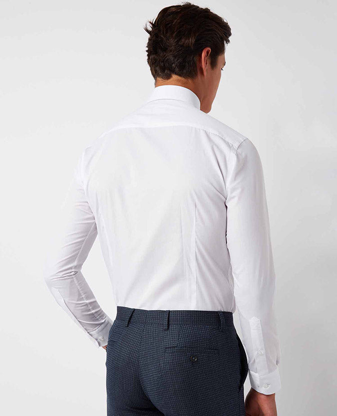 Slim Fit Cotton-Blend Shirt