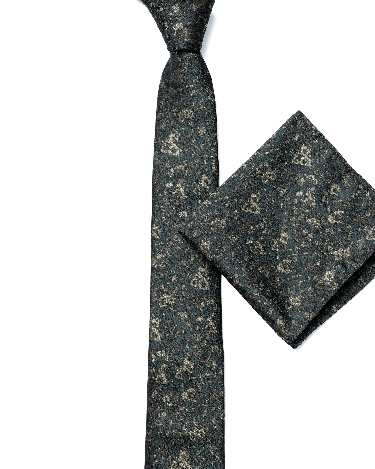 Green Micro Pattern Tie