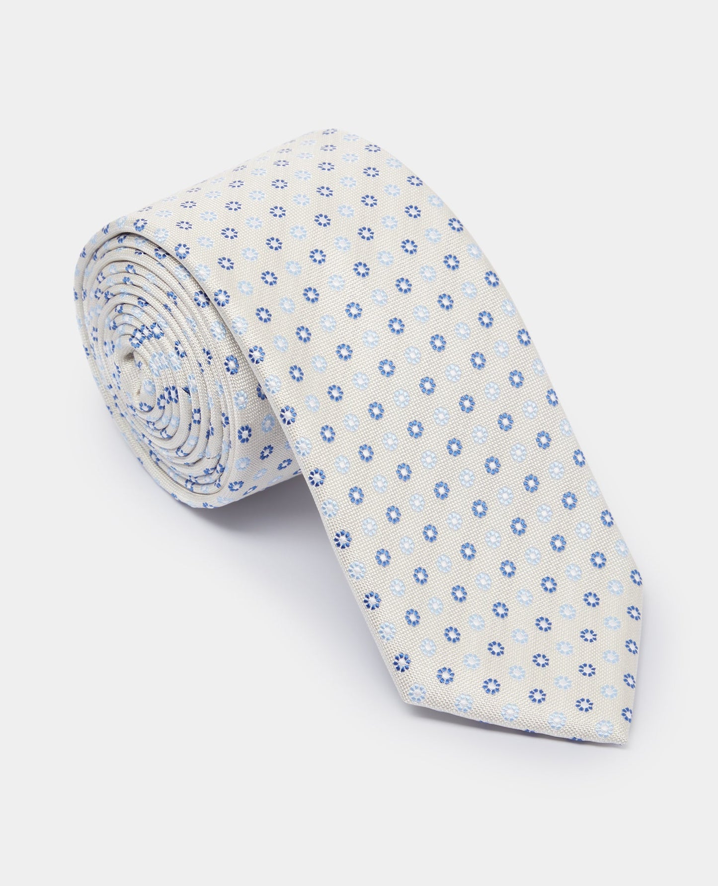 Micro Floral Design Tie