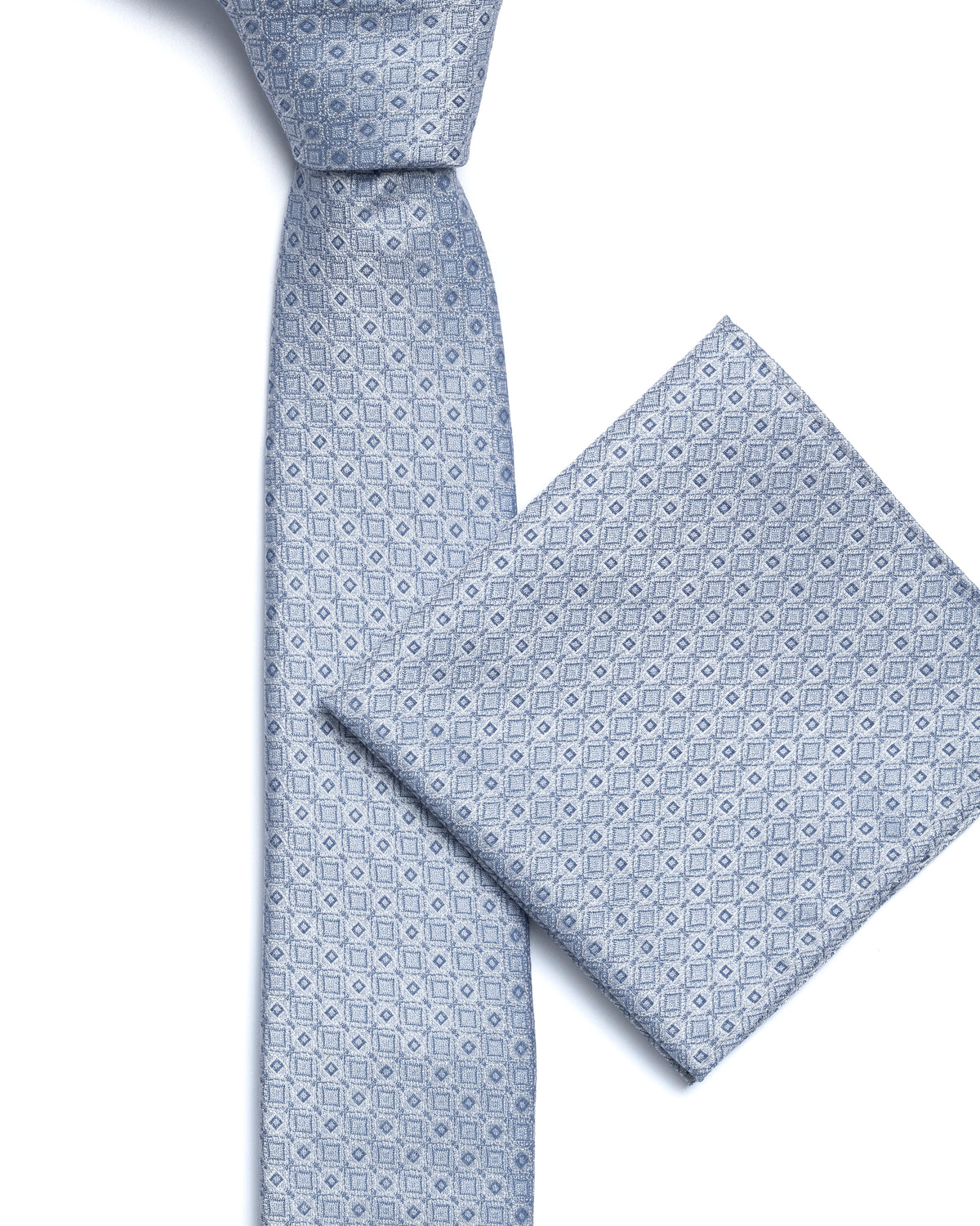 Man wearing a blue tie
