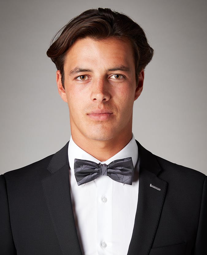 Geometric Microfibre Bow Tie