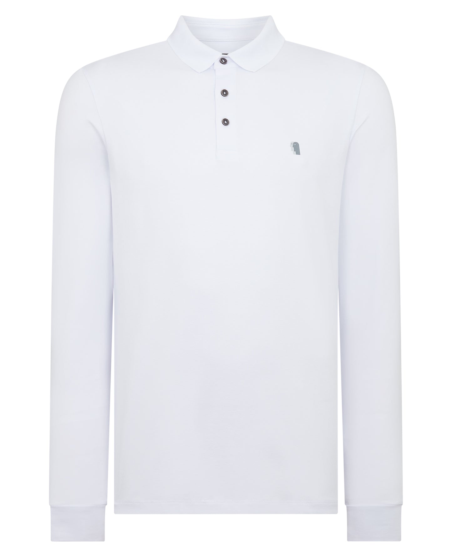 Tapered Fit Cotton-Stretch Polo Shirt