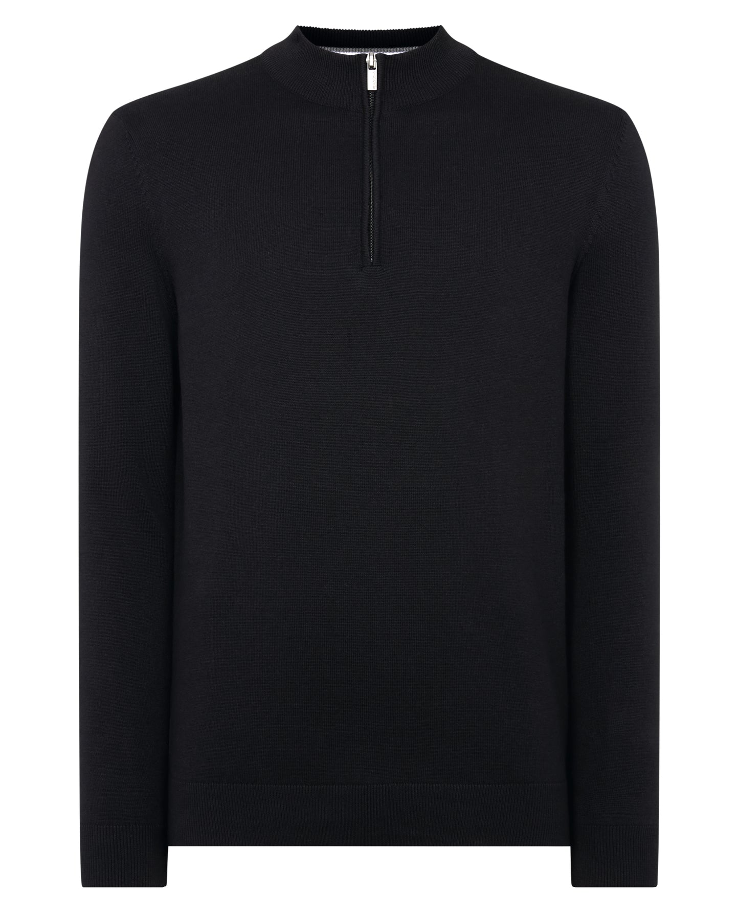 Half Zip Cotton Sweater