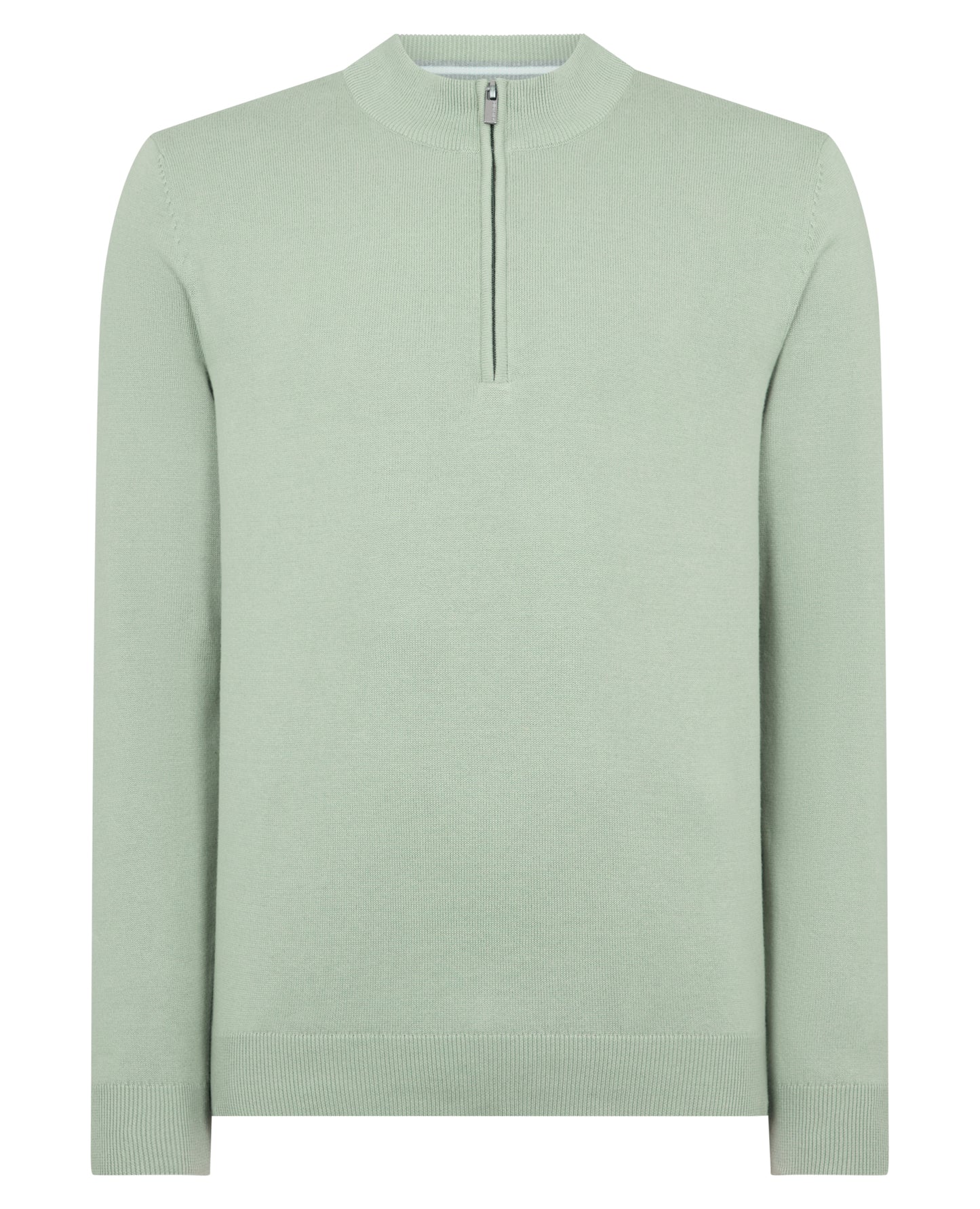 Cotton Half Zip Jumper