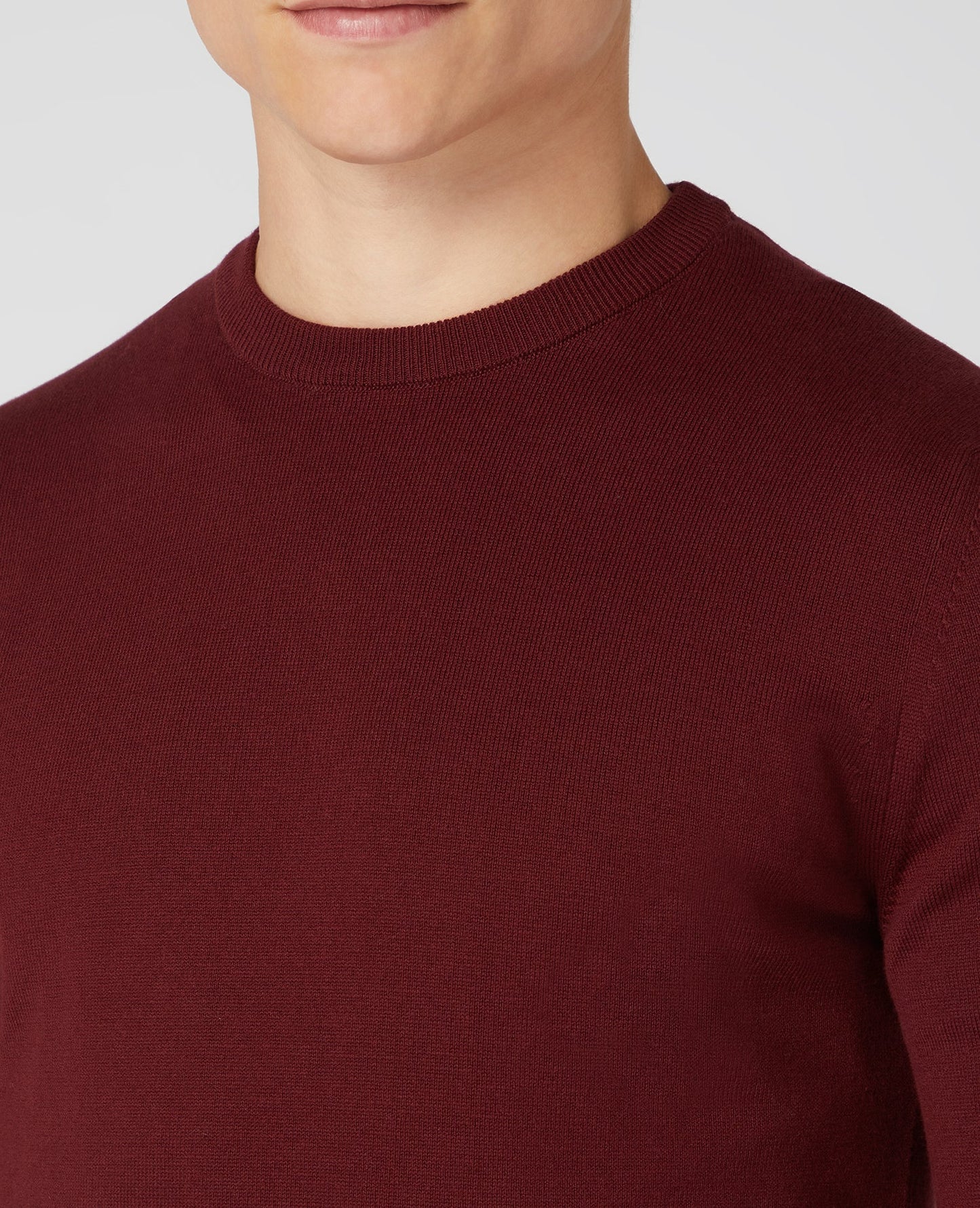 Slim Fit Cotton-Blend Sweater