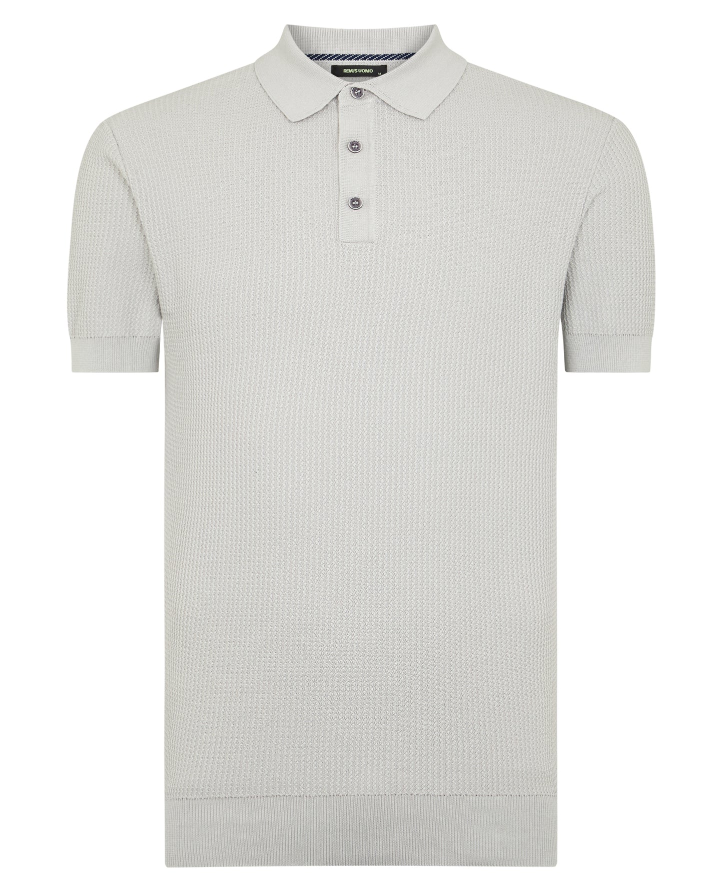 Knitted Cotton Polo Shirt