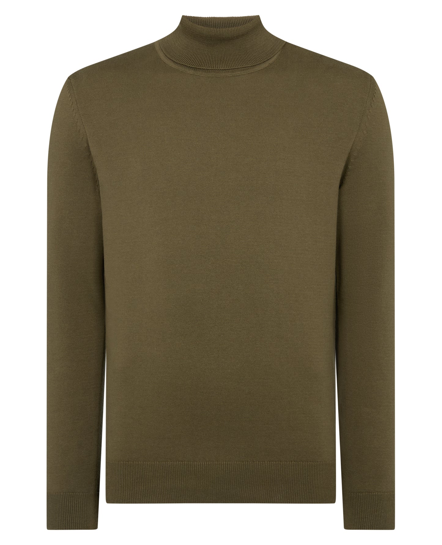 Roll Neck Cotton Sweater