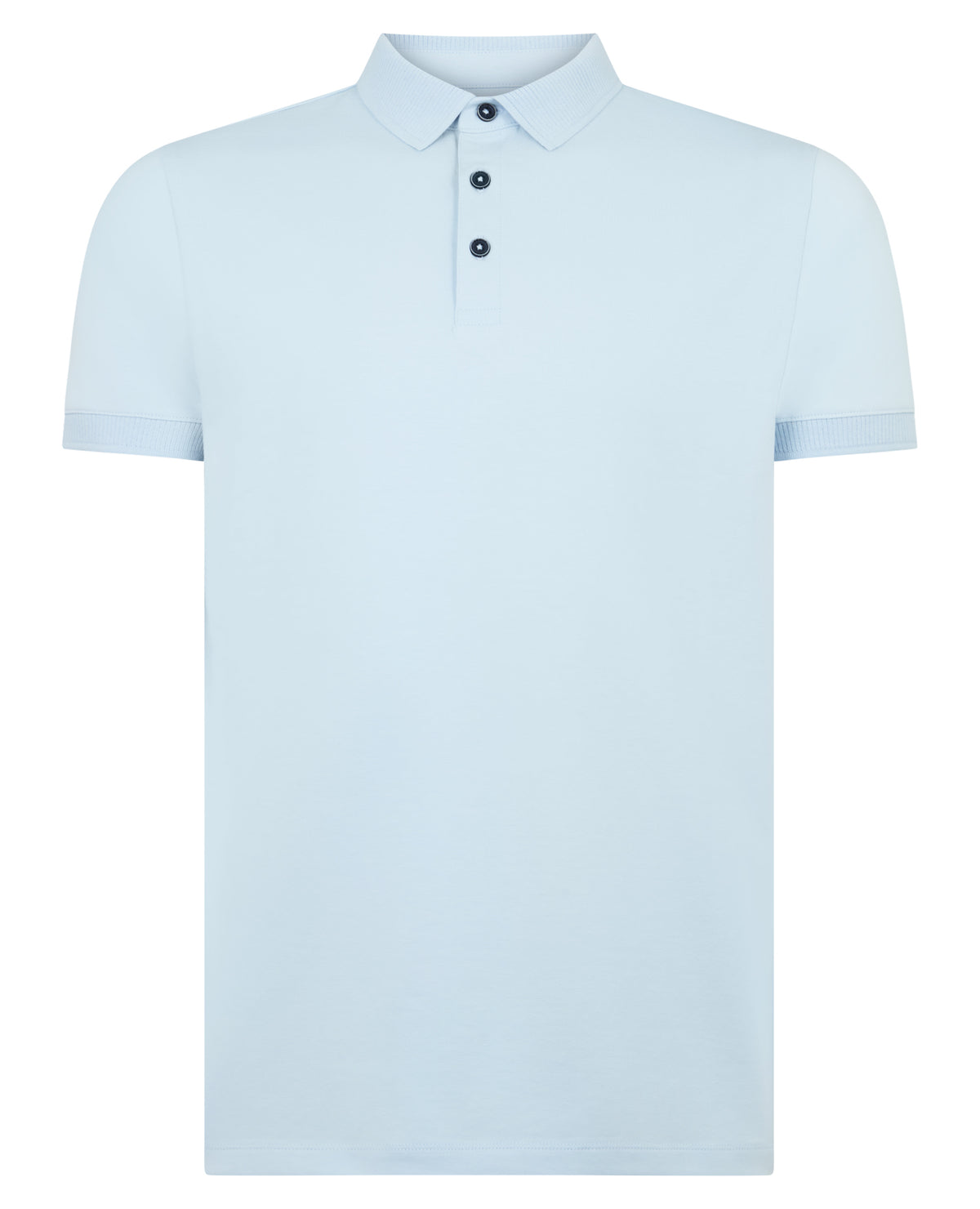 Man wearing a blue jumper
