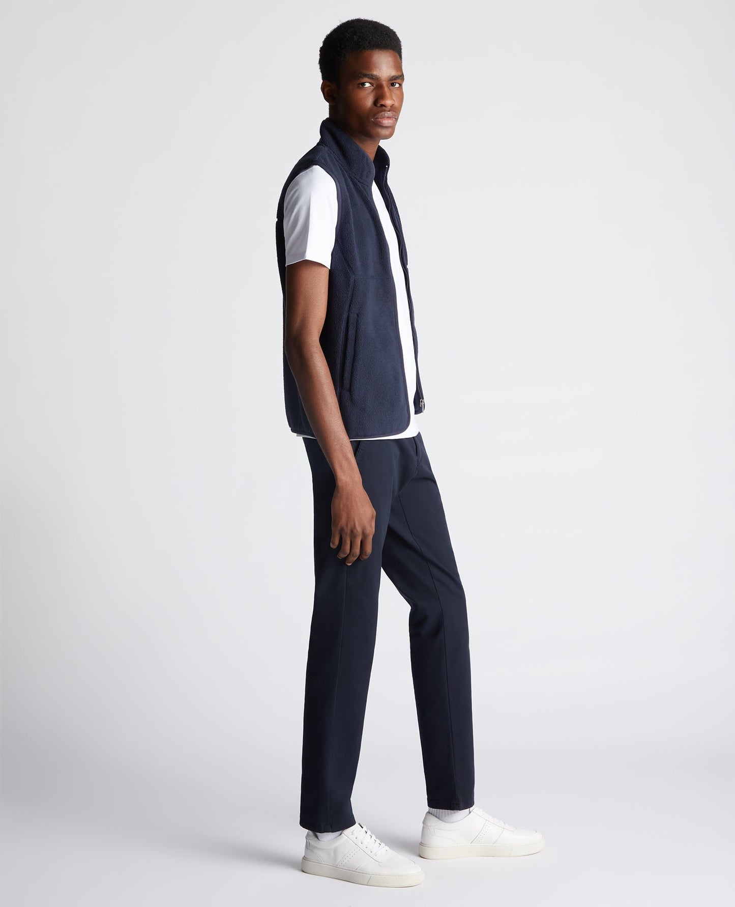 Slim Fit Gilet Fleece