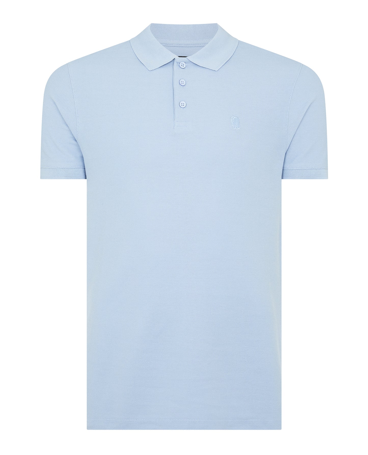 Tapered Fit Cotton Pique Polo Shirt