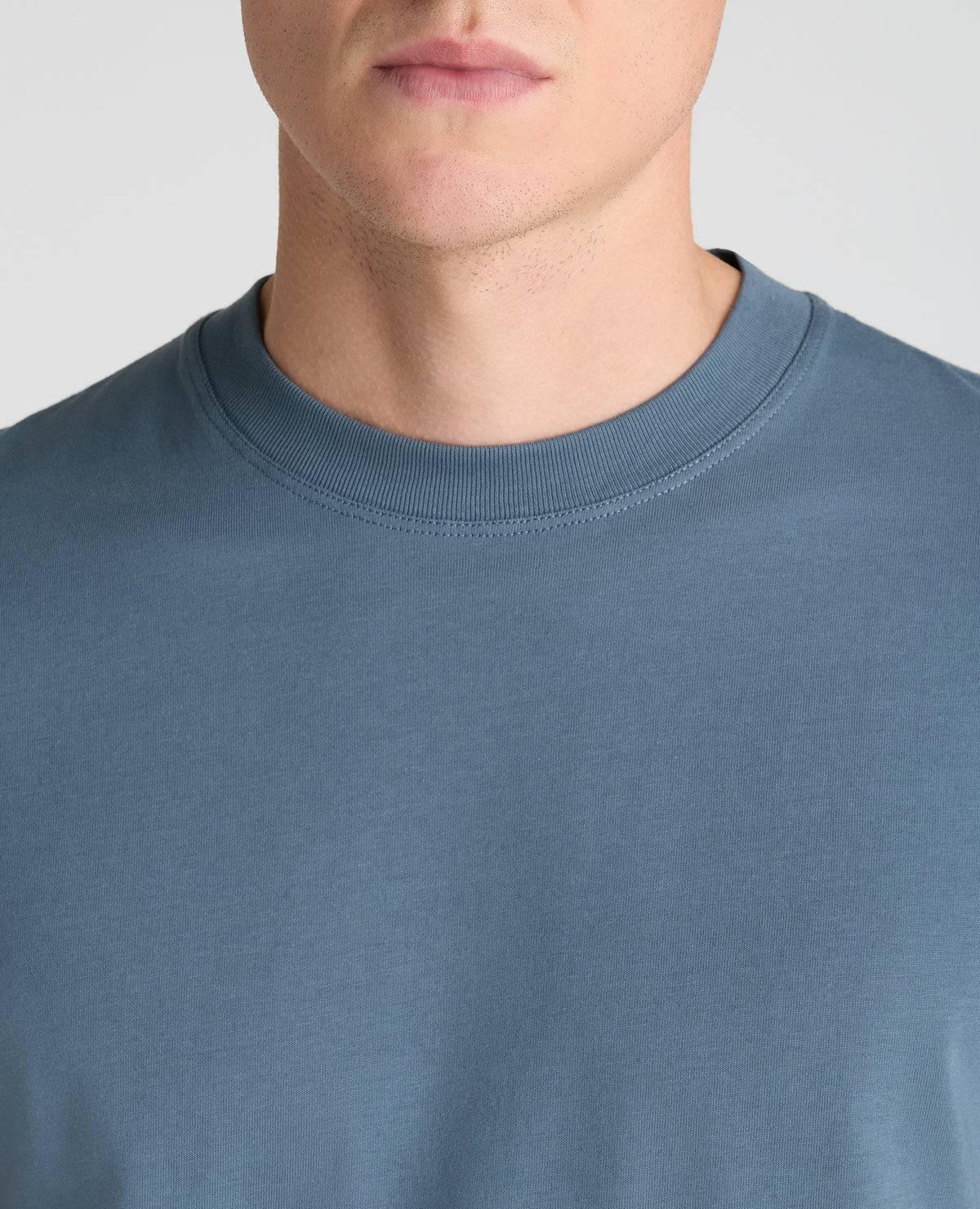 Blue Organic Cotton T-Shirt
