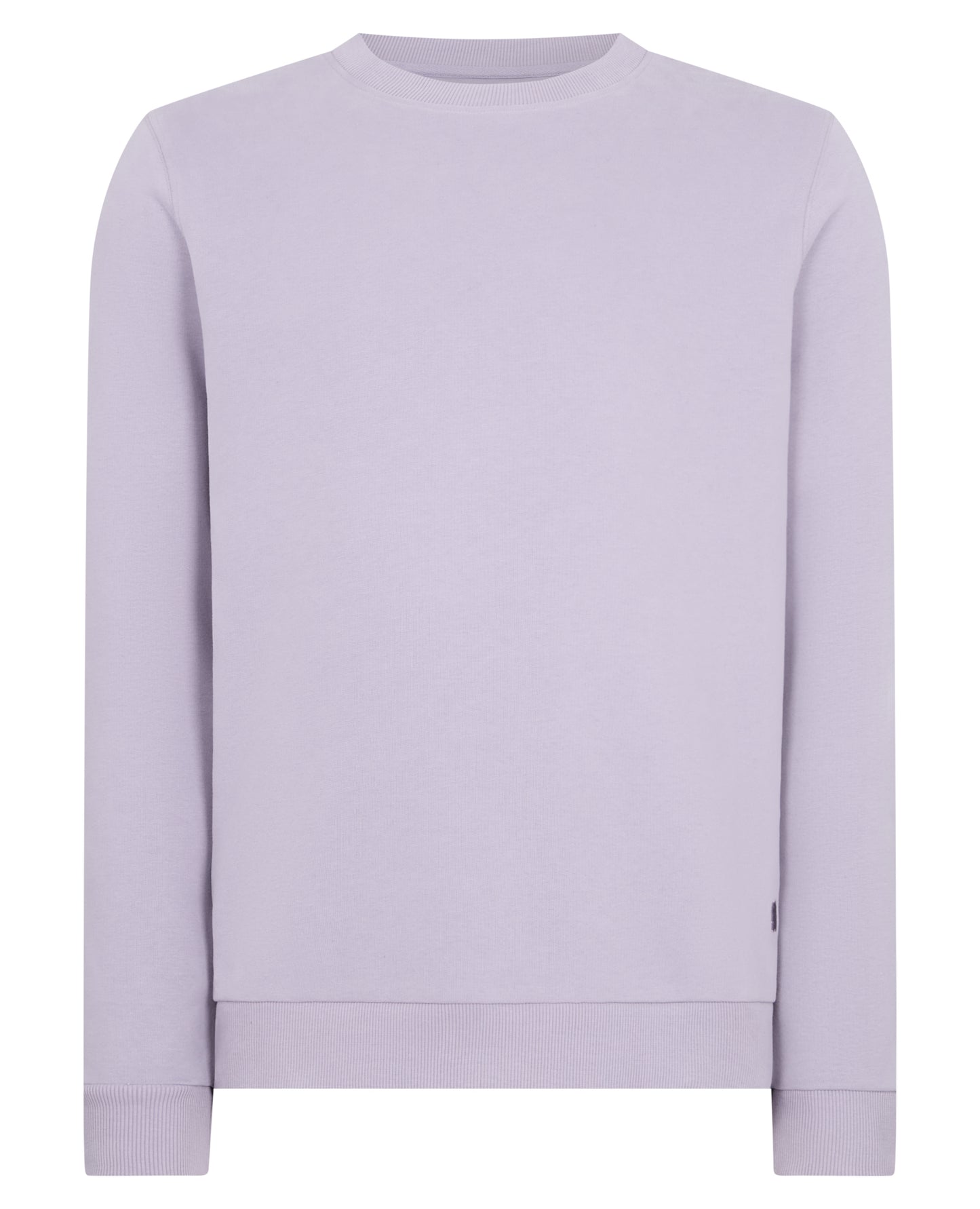 Crew Neck Terry Embroidered Sweatshirt