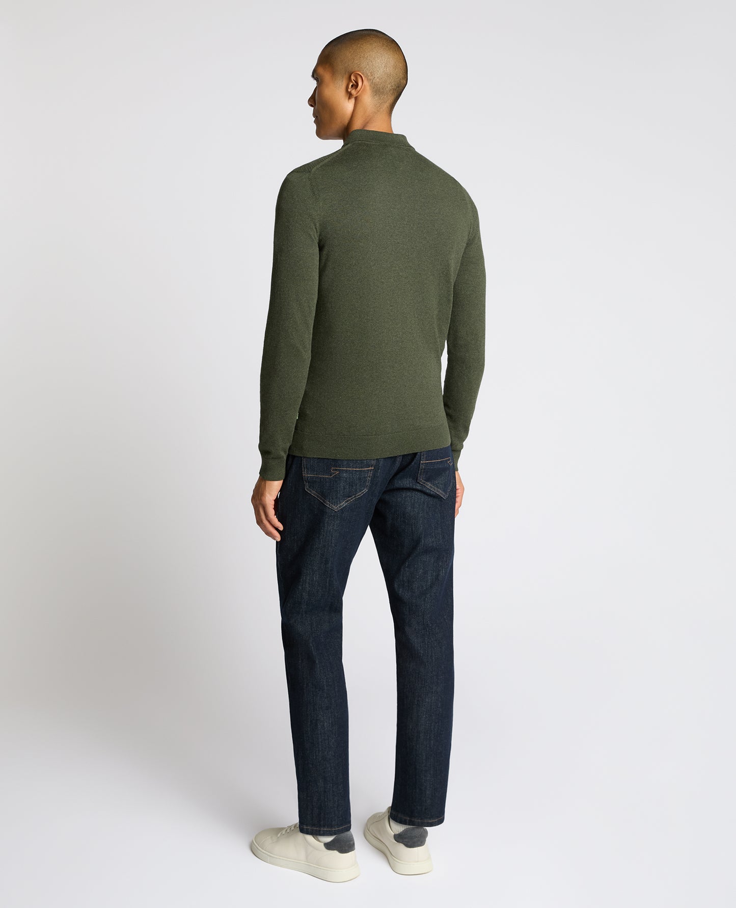 Cotton Interest Fabric Knit Polo