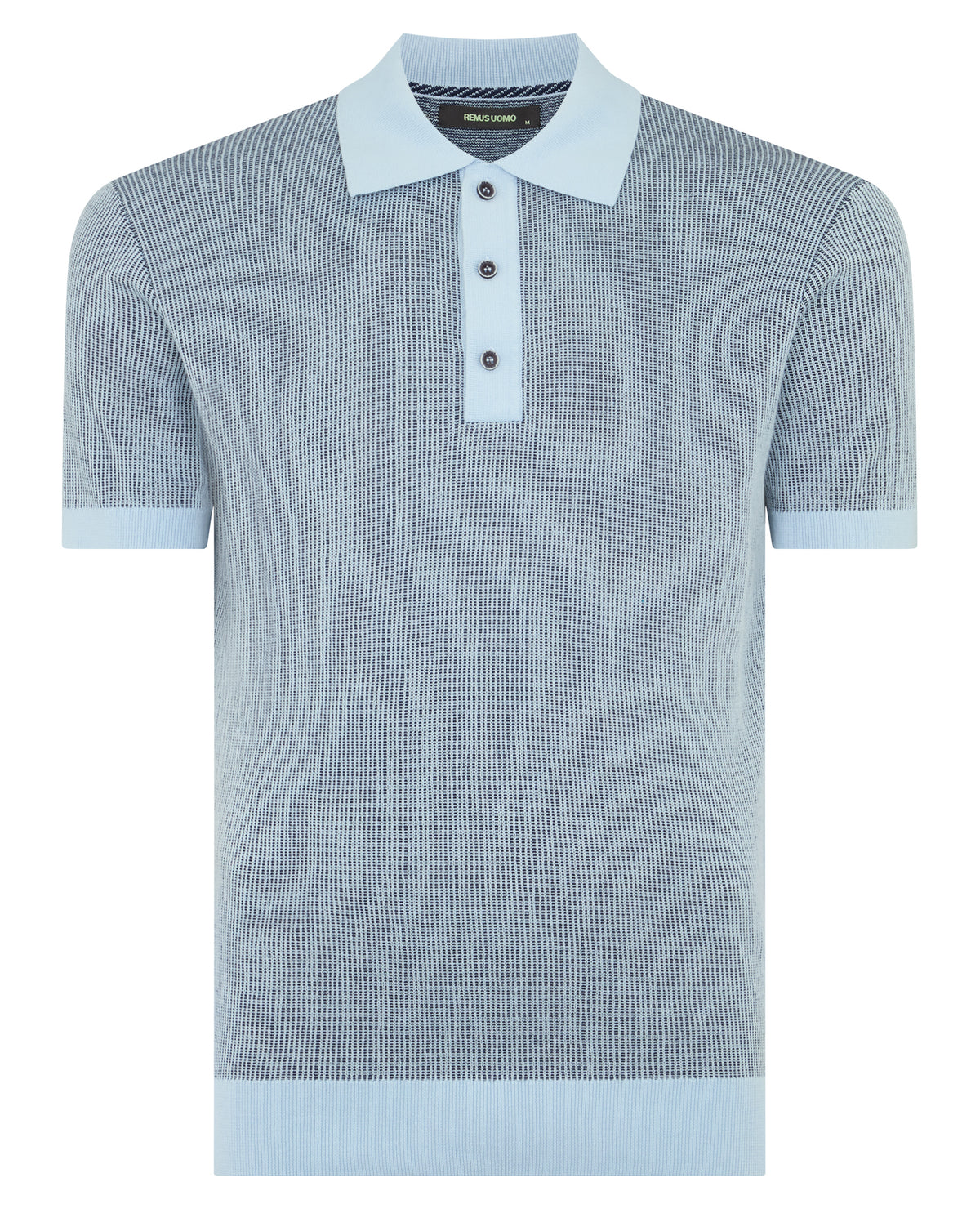 Man wearing a blue jumper