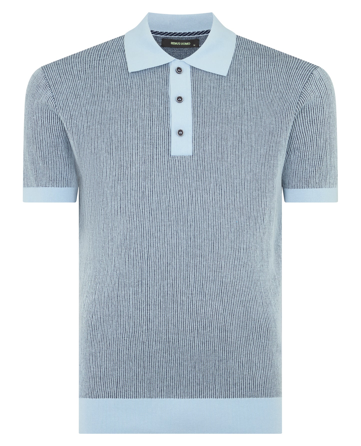 Textured Knit Polo