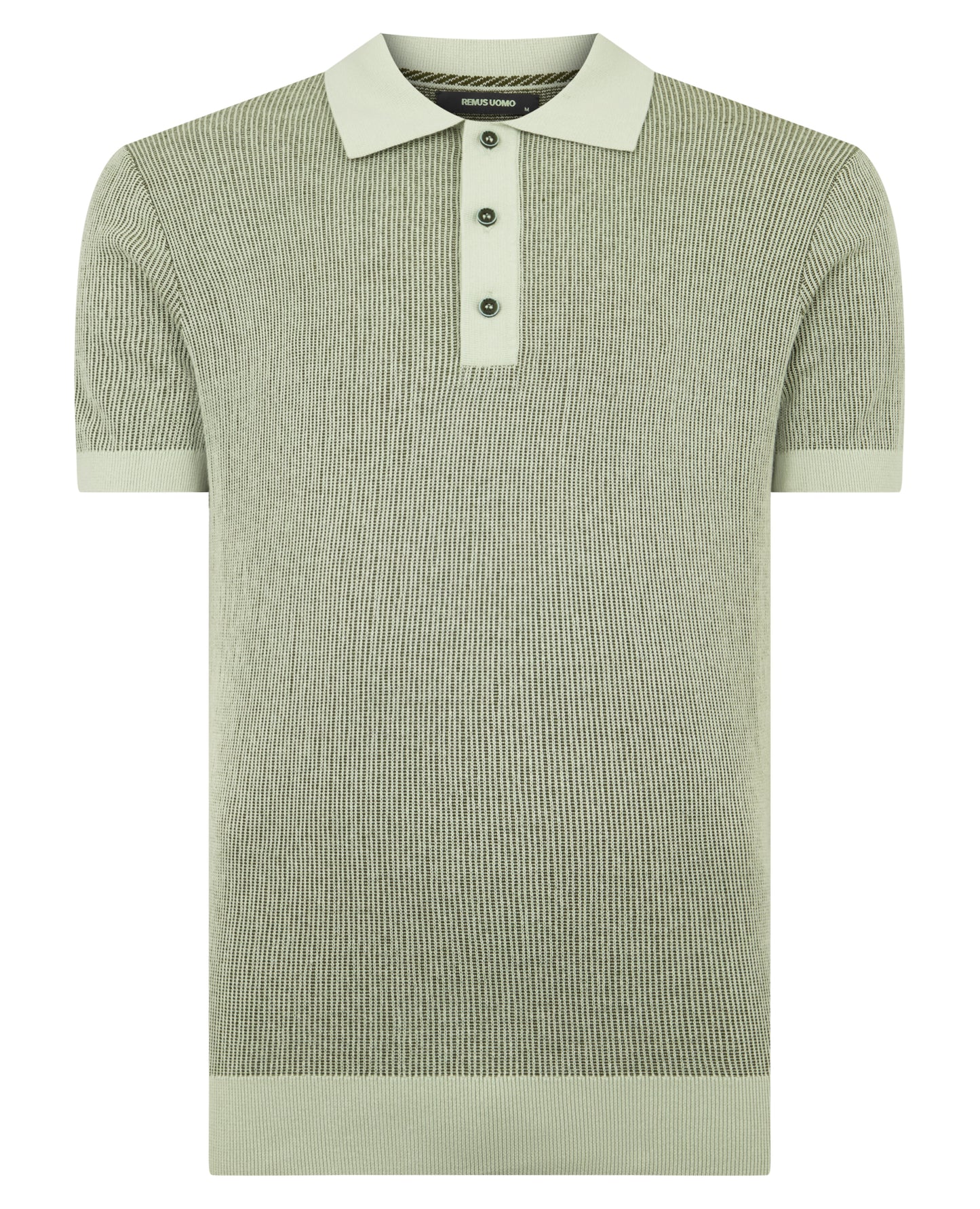 Textured Knit Polo