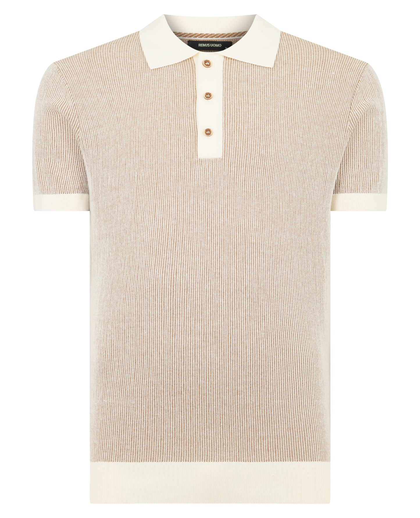 Textured Knit Polo