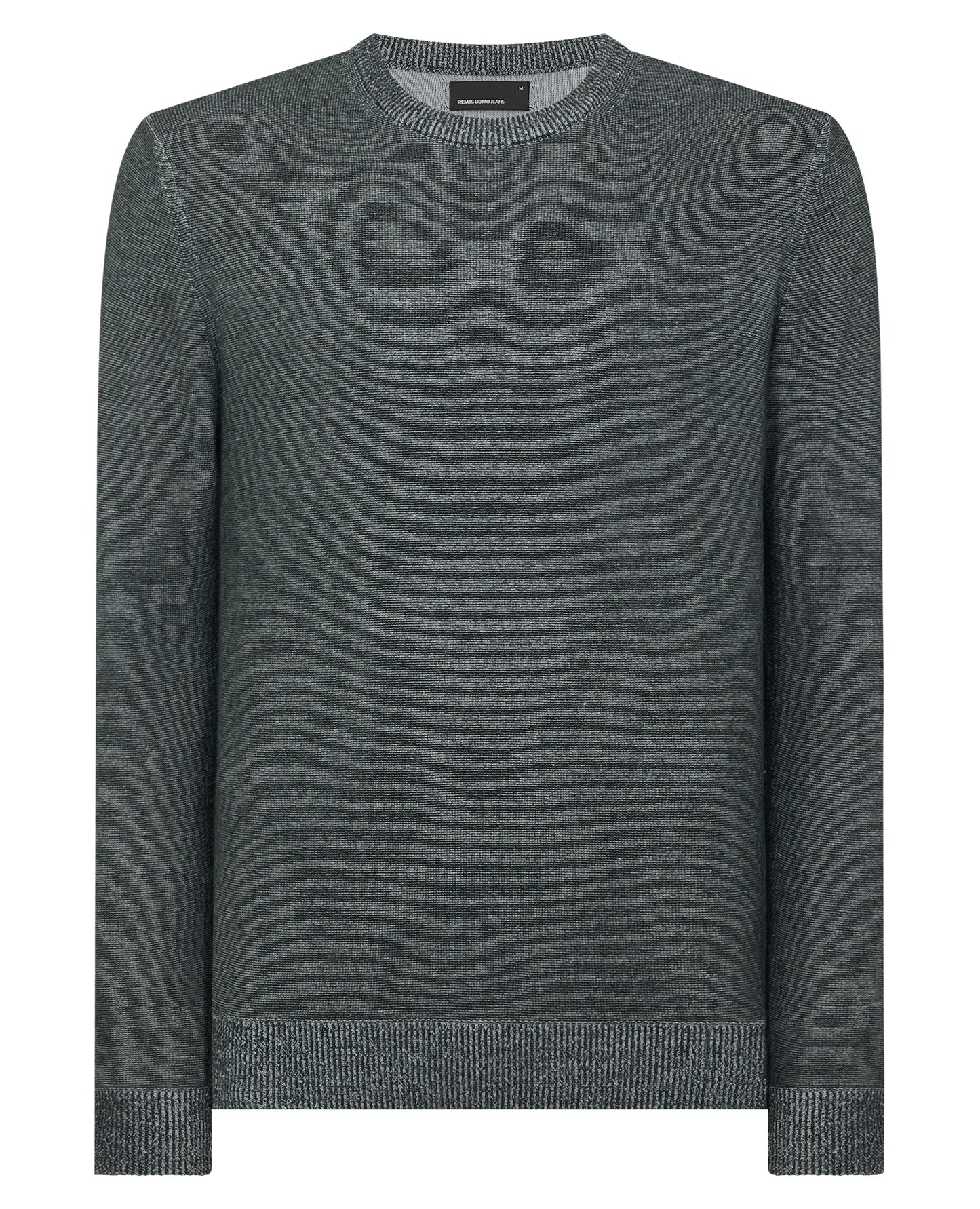 Two-Tone Knit Sweater