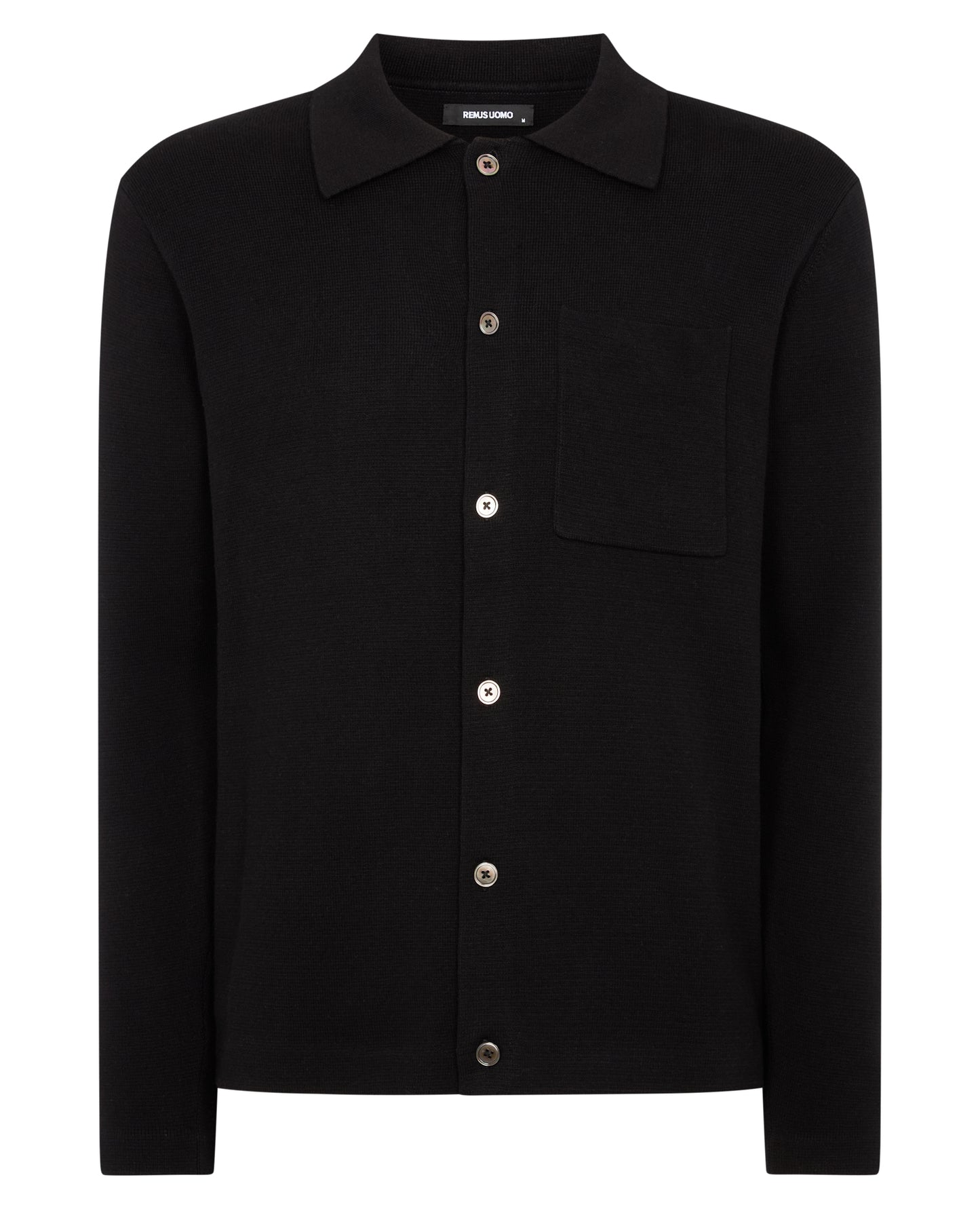 Button-Up Cotton Cardigan