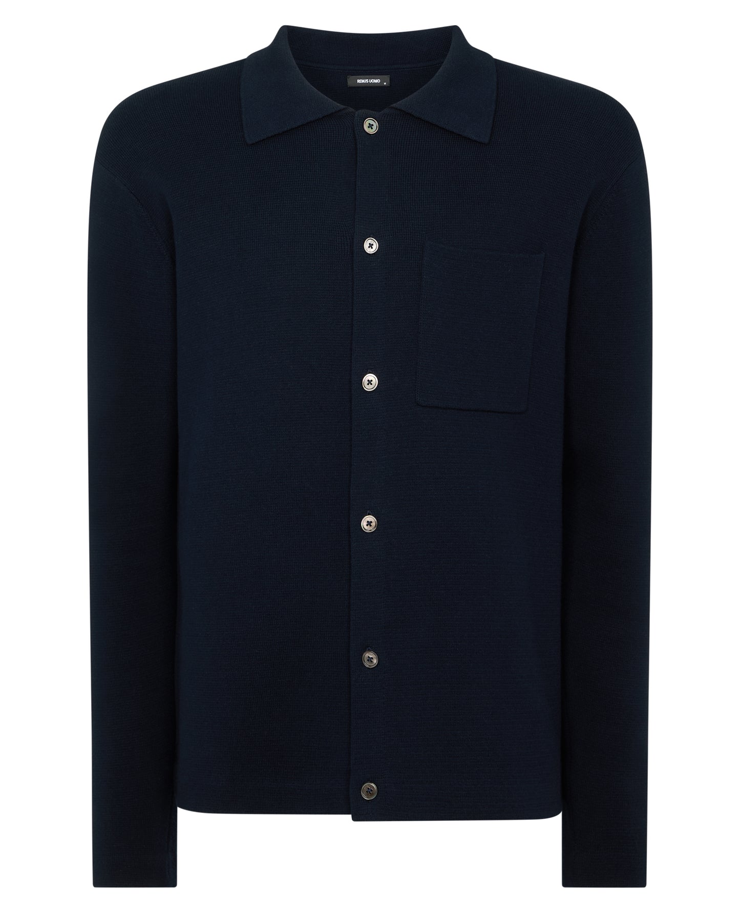 Button-Up Cotton Cardigan