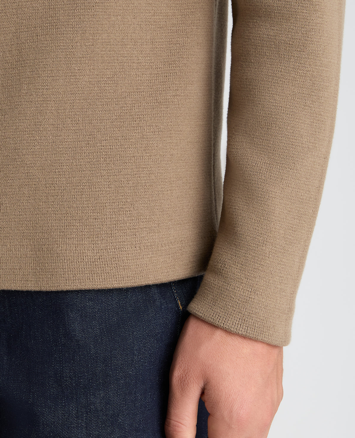 Stone Button Up Cotton Cardigan