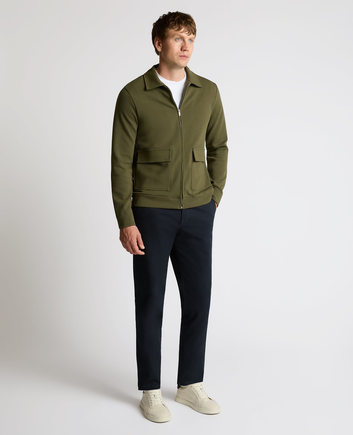 Bamboo-Blend Overshirt