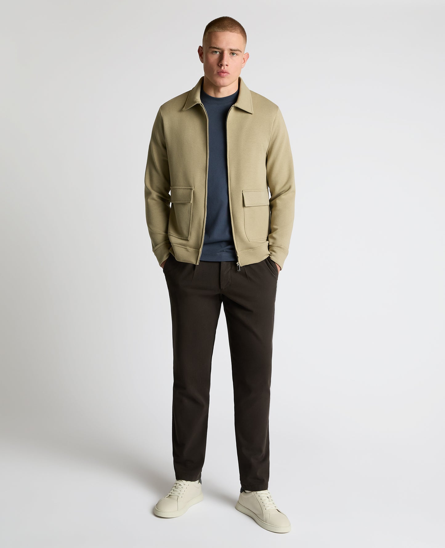 Bamboo-Blend Overshirt