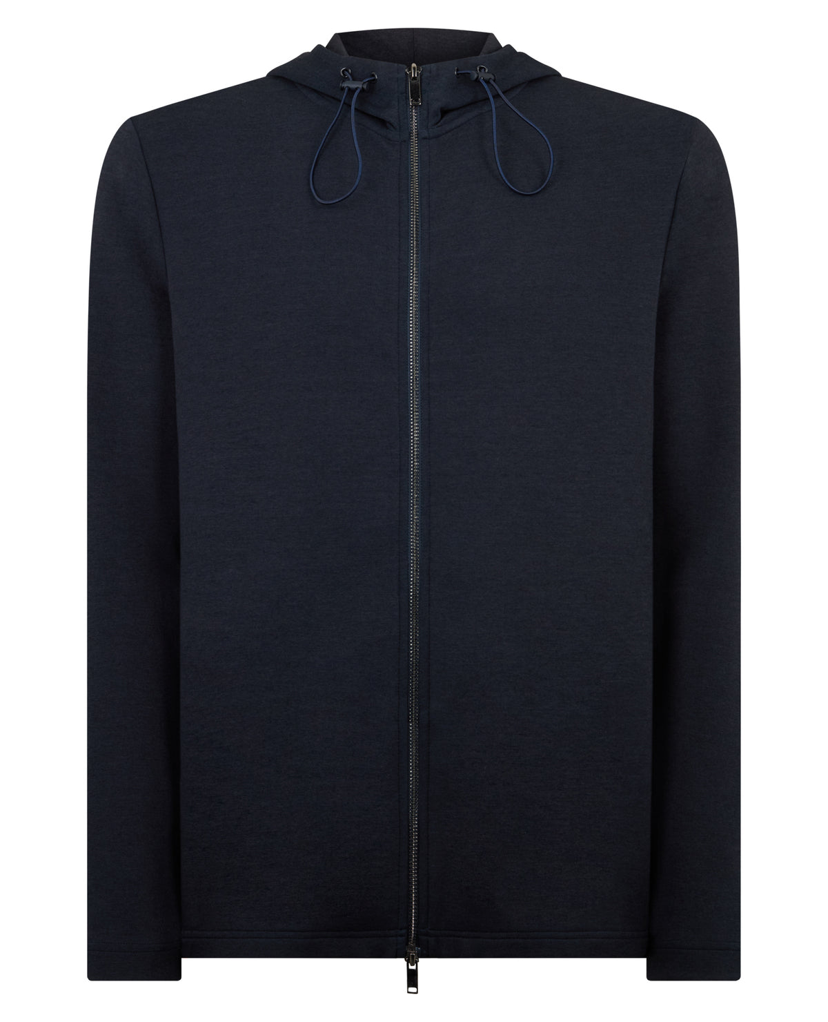 Man wearing a navy jumper