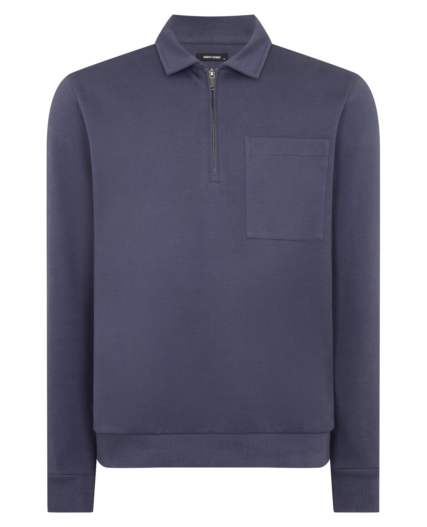 Half-Zip Jersey Sweatshirt