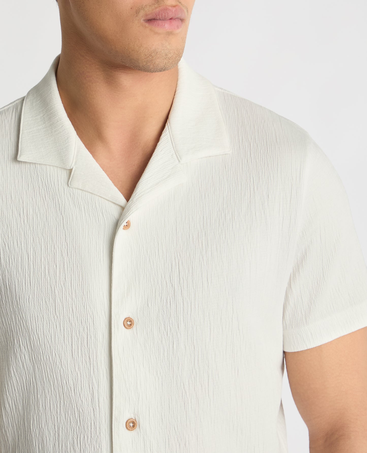 Cuban Collar Jersey Shirt