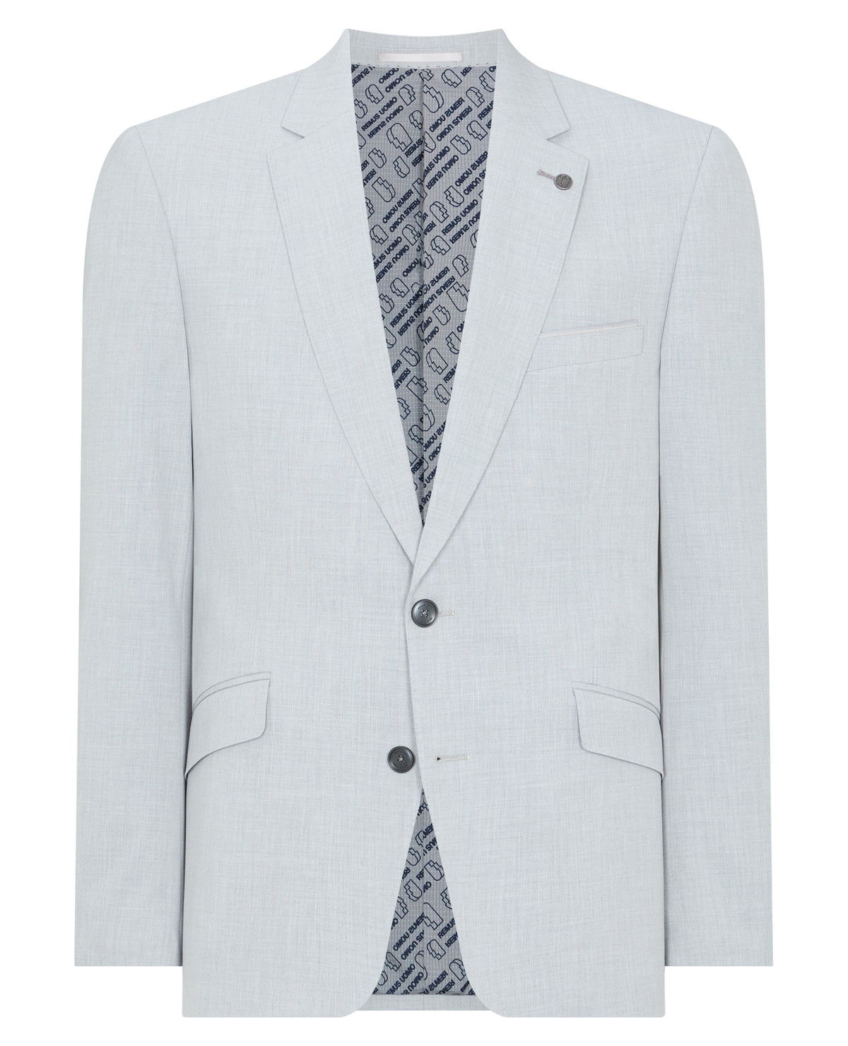 Man wearing a Grey suit