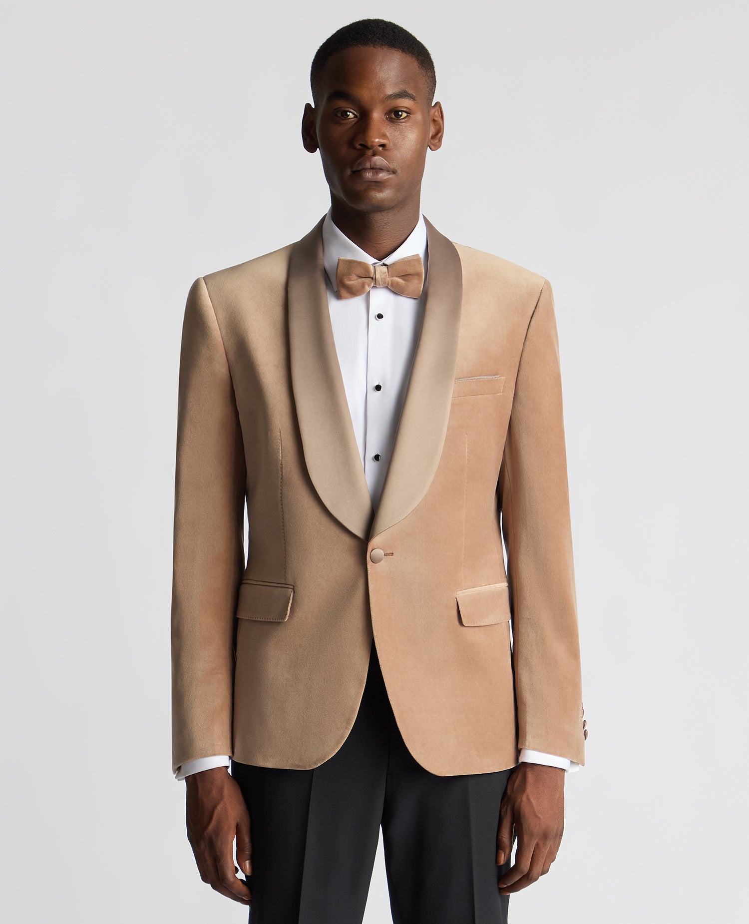 Slim Fit Velvet Jacket – Remus Uomo