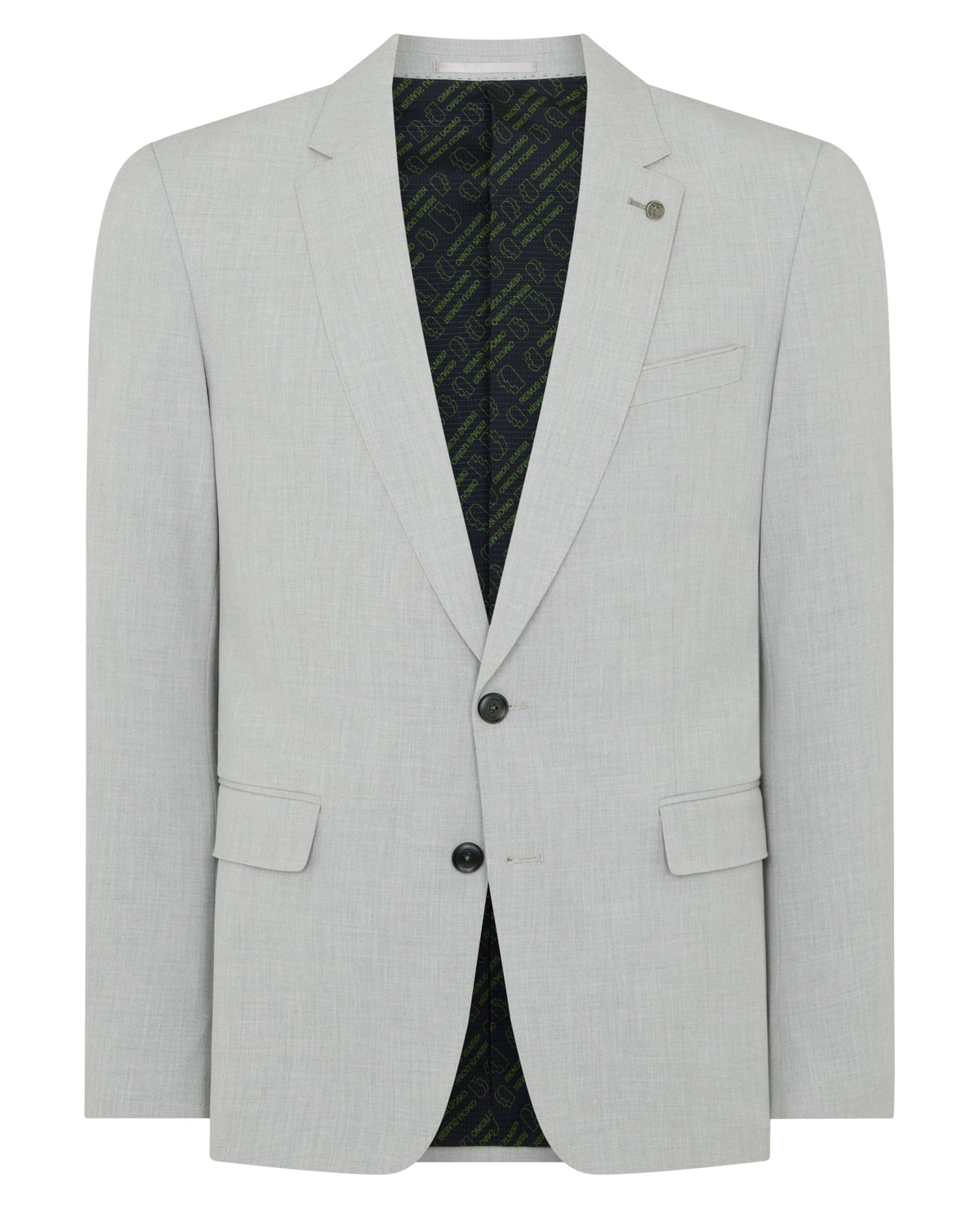 Man wearing a Grey suit