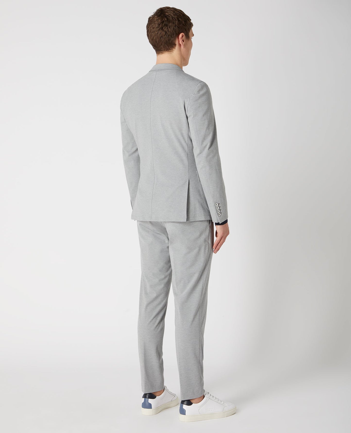 Slim Fit Cotton-Blend Stretch Jacket