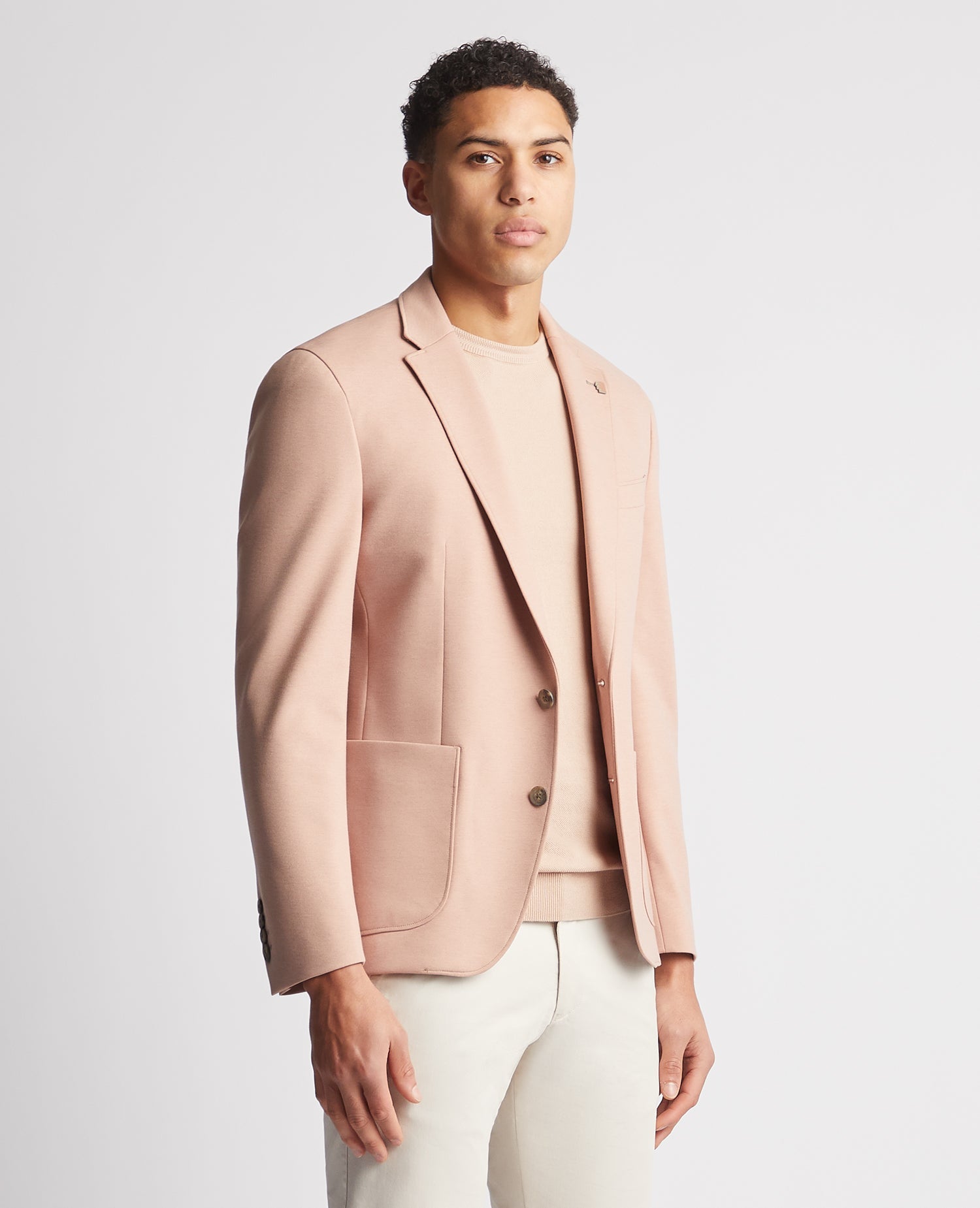 Party Wear Dusty Pink Jacket Men's Rare Rabbit Men's Cason
