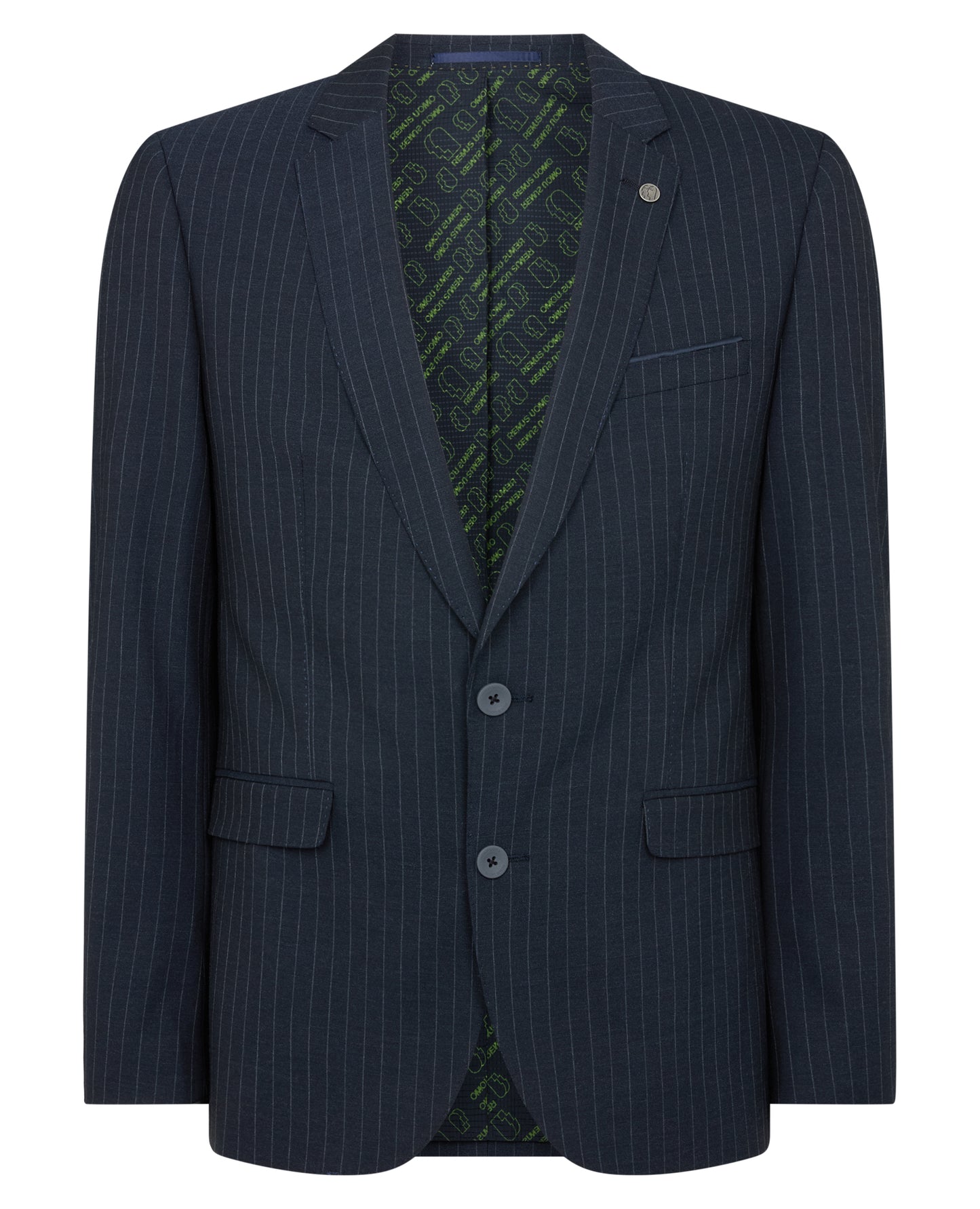 Slim Fit Stripe Stretch Suit