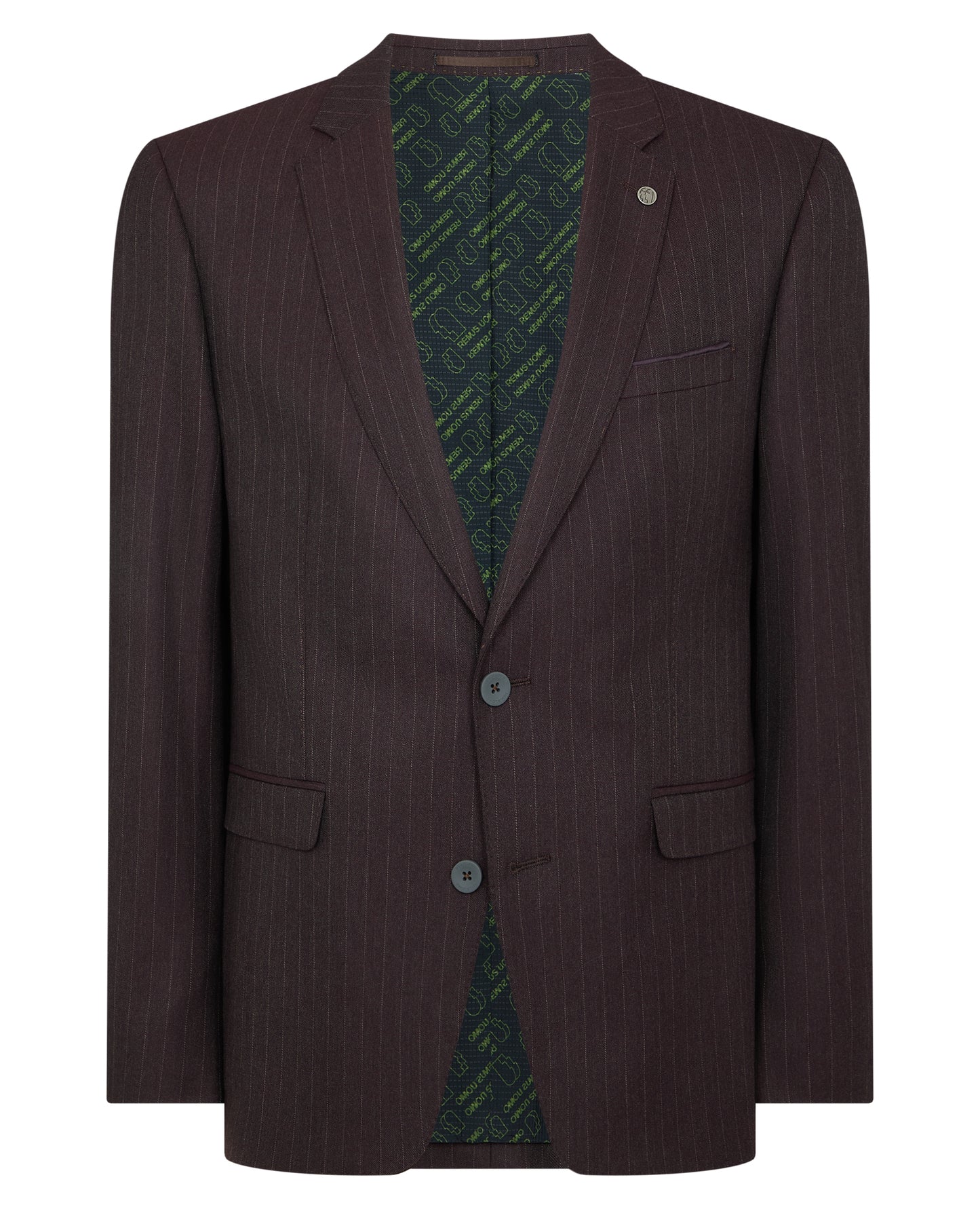 Slim Fit Stripe Stretch Suit
