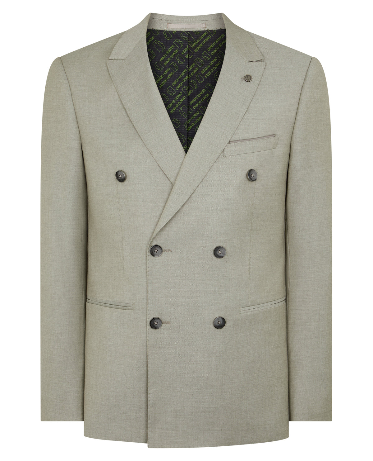 Man wearing a green jacket
