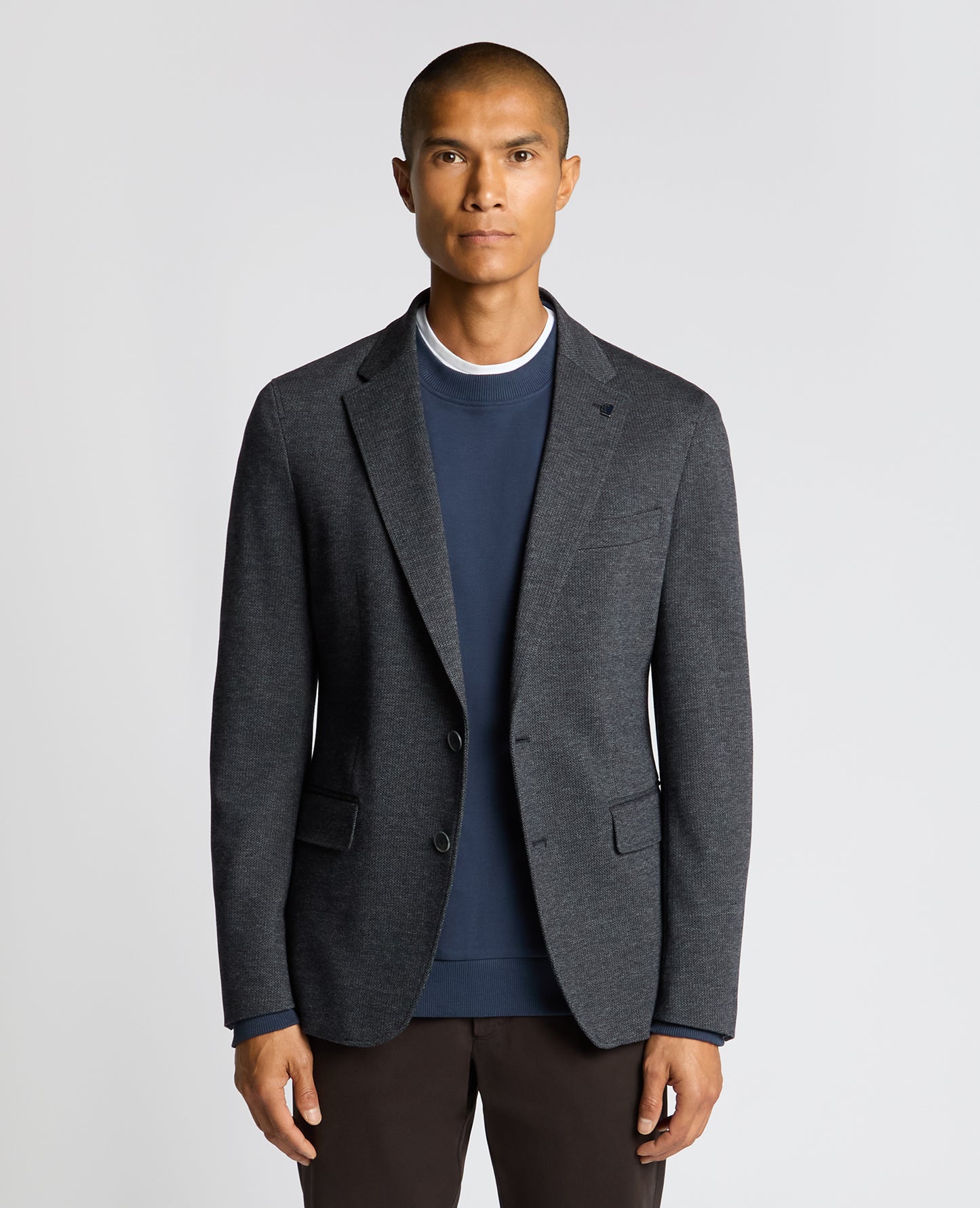 Slim Fit Jersey-Blend Angelo Jacket